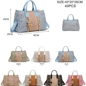 Sac à main dentelle D5112