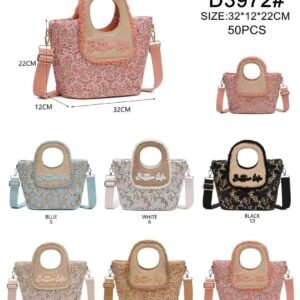 Sac à main dentelle D3972