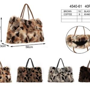 Grand sac cabas en fourrure 4540-61