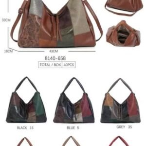 Grand sac hobo vintage 8140-658
