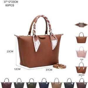 Grand sac cabas avec foulard H5939