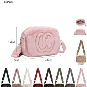 Sac caméra fourrure synthétique H5980